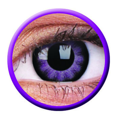 ColourVue Big Eyes - Ultra Violet (2 šošovky trojmesačné) - nedioptrické-dopredaj; výroba ukončená