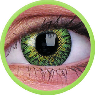 ColourVue Trublends - Green (2 šošovky mesačné) - nedioptrické