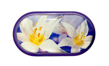 Púzdro so zrkadielkom motív kvety - Ocun