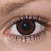 Be pretty hazel v detailu na původní barvě očí hnědé