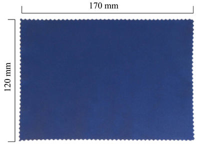 Handričku na okuliare z mikrovlákna jednofarebný - fialový 120x170