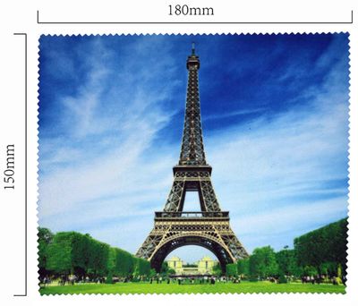 Handričku na okuliare z mikrovlákna - Eiffelovka